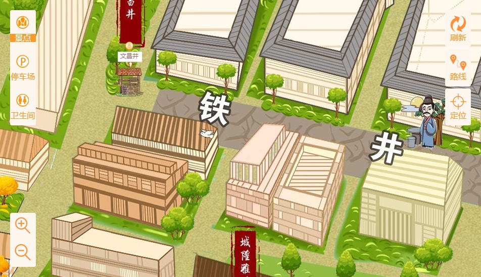 多伦智慧景区：手绘地图与语音导览的完美融合