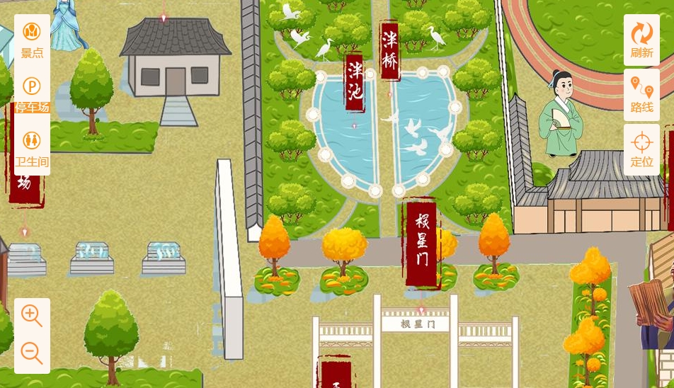 多伦手绘地图景区语音讲解导览系统：智慧景区建设的基石